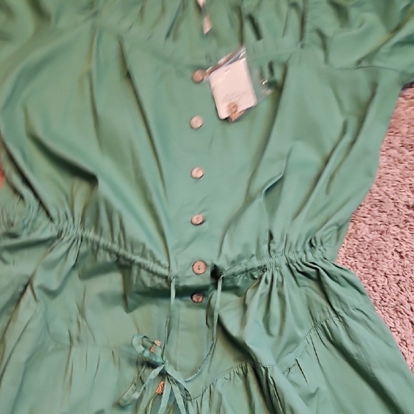 Free People A Sight For Sore Eyes Cotton Romper - Picture 10 of 12